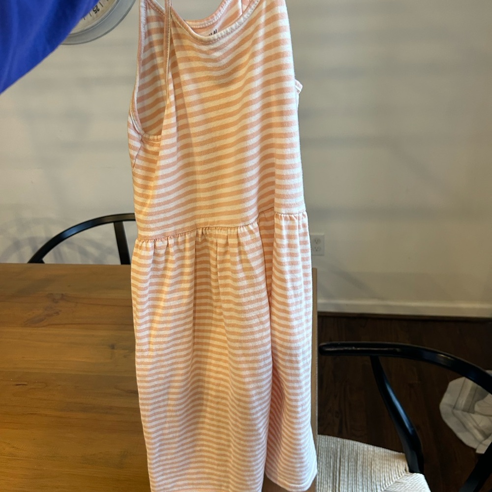 H&M Pink and White Striped Sundress for Girls - Picture 3 of 3